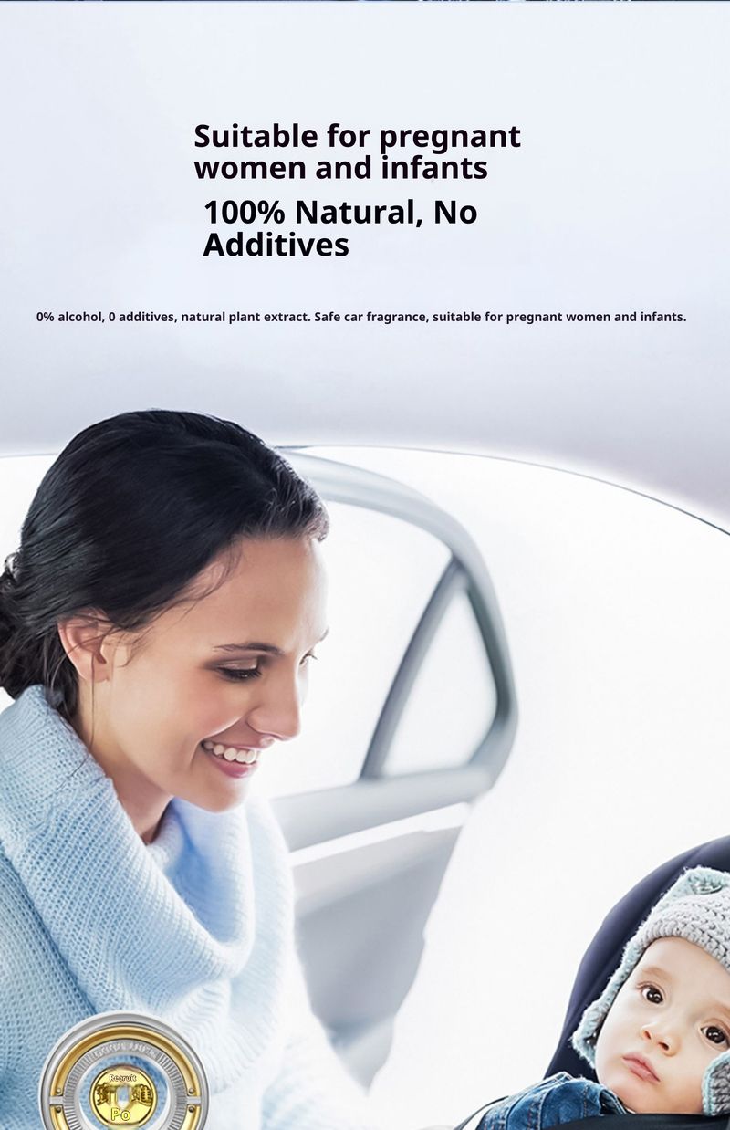 Small Deng Small Deng Solar Automatic Rotating Aromatherapy Ornament Interior Accessories High-end Car Perfume For Men_voghion.com