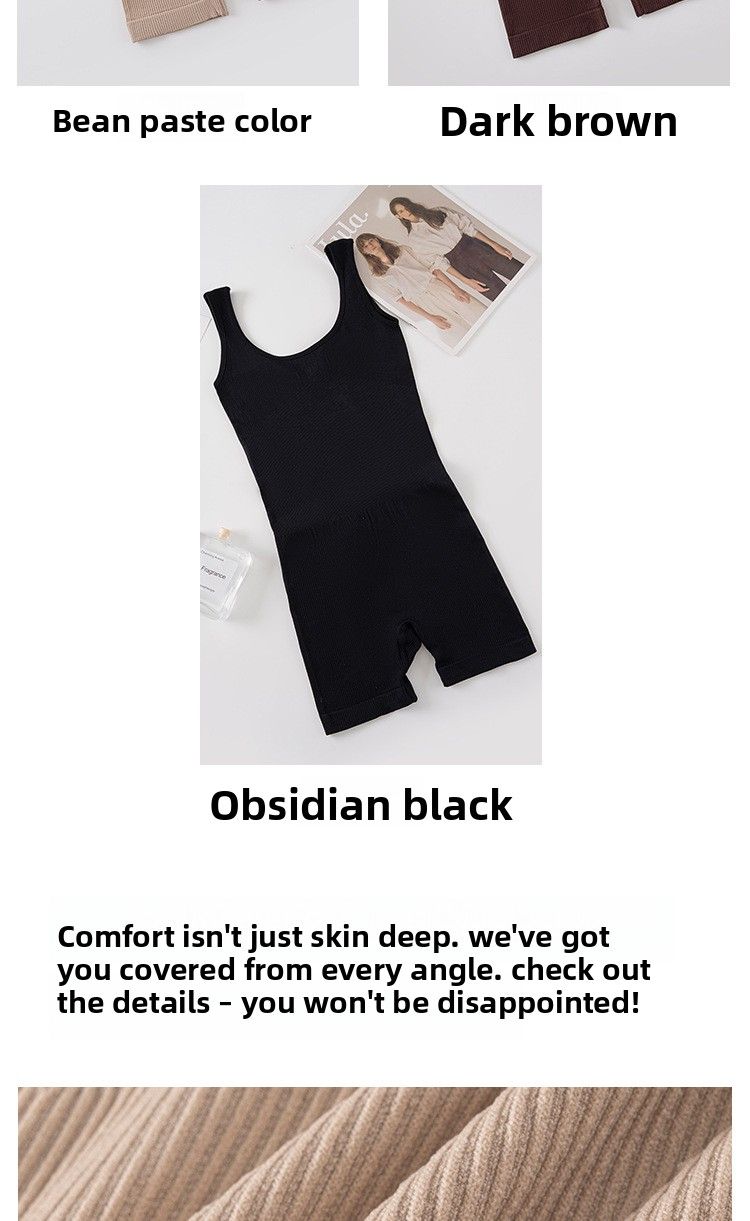 Body aderente senza cuciture, a rapida asciugatura, modello monopezzo, modellante, controllo della pancia, senza maniche, sportivo, yoga_voghion.com