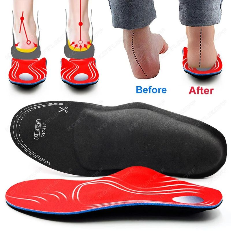 Beste EVA-Einlegesohlen mit orthopädischer Sohle für Pad X/O-Typ, Beinkorrektur, Plattfuß, Fußgewölbeunterstützung, Sportschuhe_voghion.com
