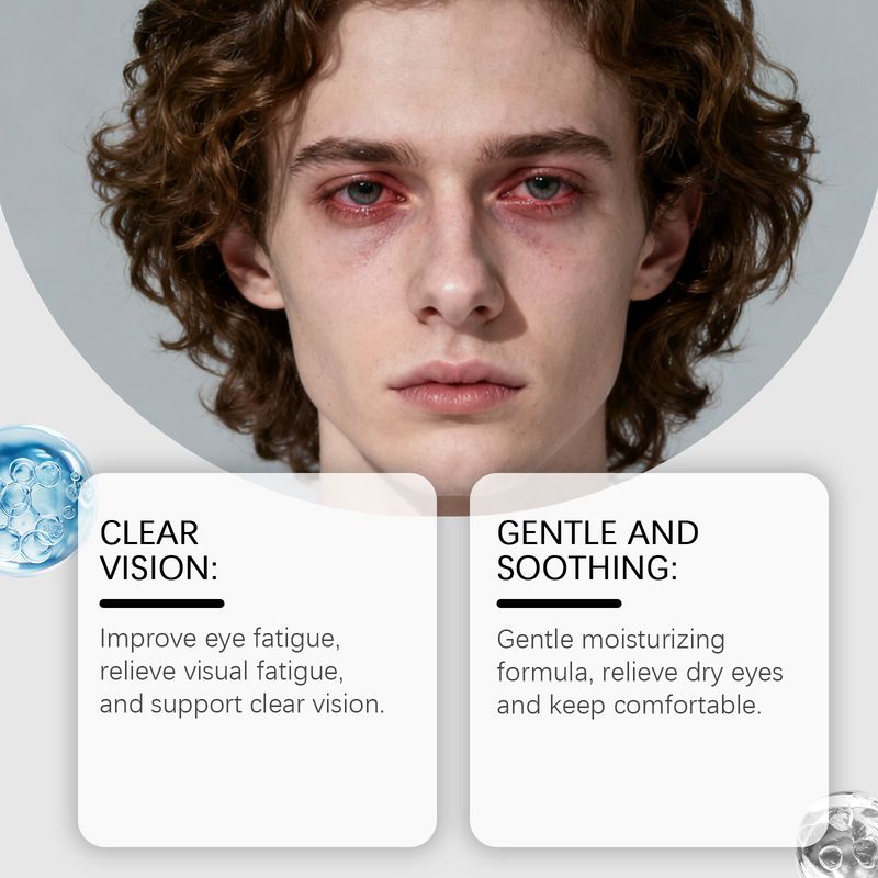 LANISKA Pflege für befeuchtete Augen, kühlende, pflanzliche, sanfte Augentropfen für die tägliche Pflege_voghion.com