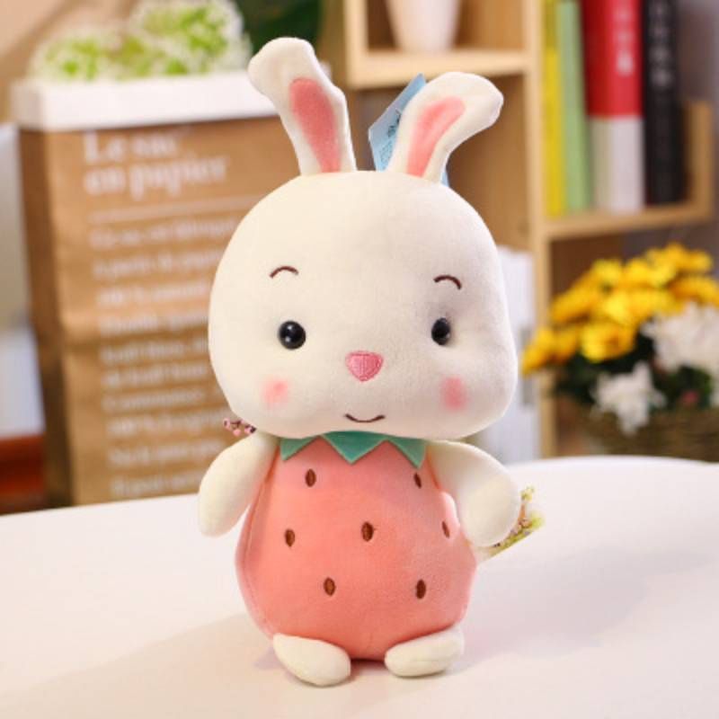 Pineapple Pig Strawberry Fruit Plush Toy Pig Doll Animal Stuffed Cushion_voghion.com