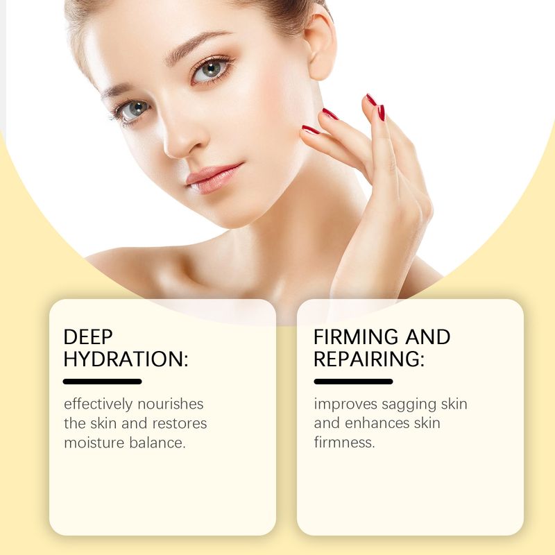 Maschera peel-off al collagene e curcuma HOYGI, detergente delicata, idratante, nutriente e levigante per la pelle del viso_voghion.com