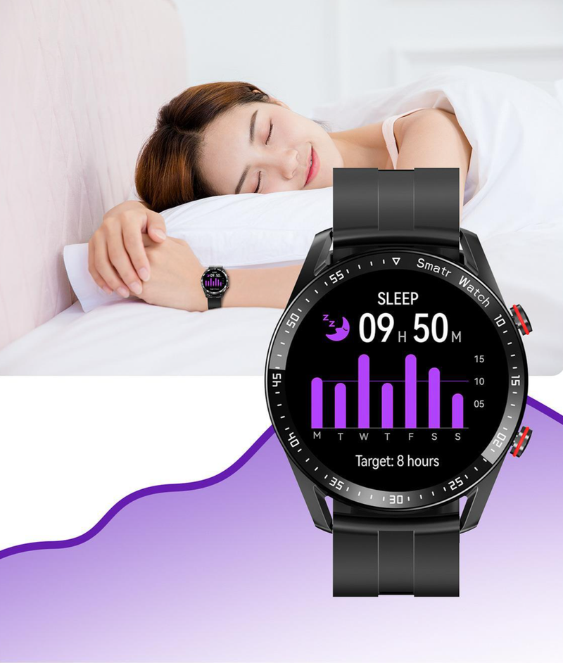 HW20 ECG+PPG Business Stainless Steel Strap 1.46 Inch Large Screen Bluetooth Call Smart Watch_voghion.com