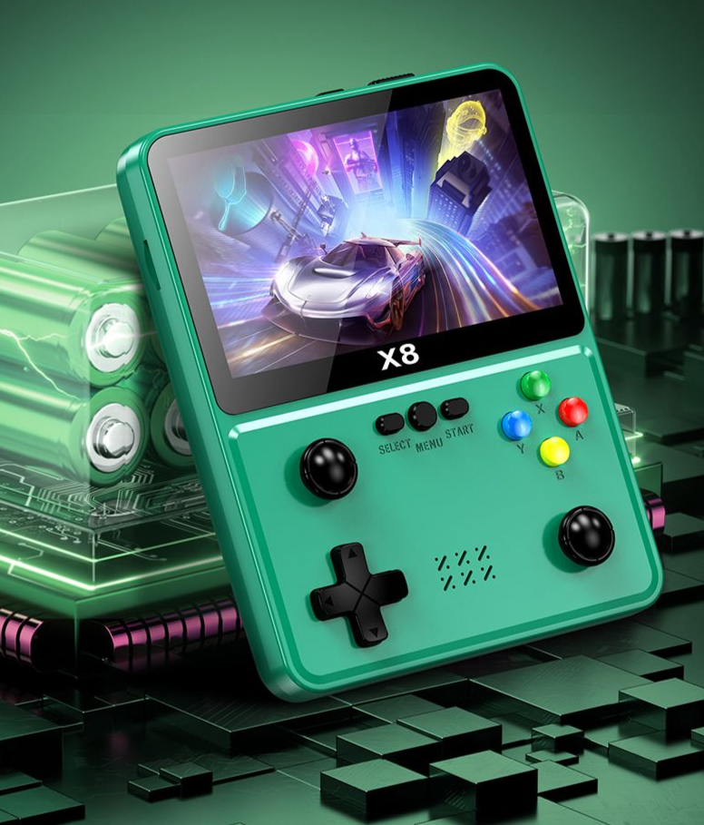 Nouvelle console de jeu portable rechargeable à deux joueurs avec joystick de 4 pouces_voghion.com