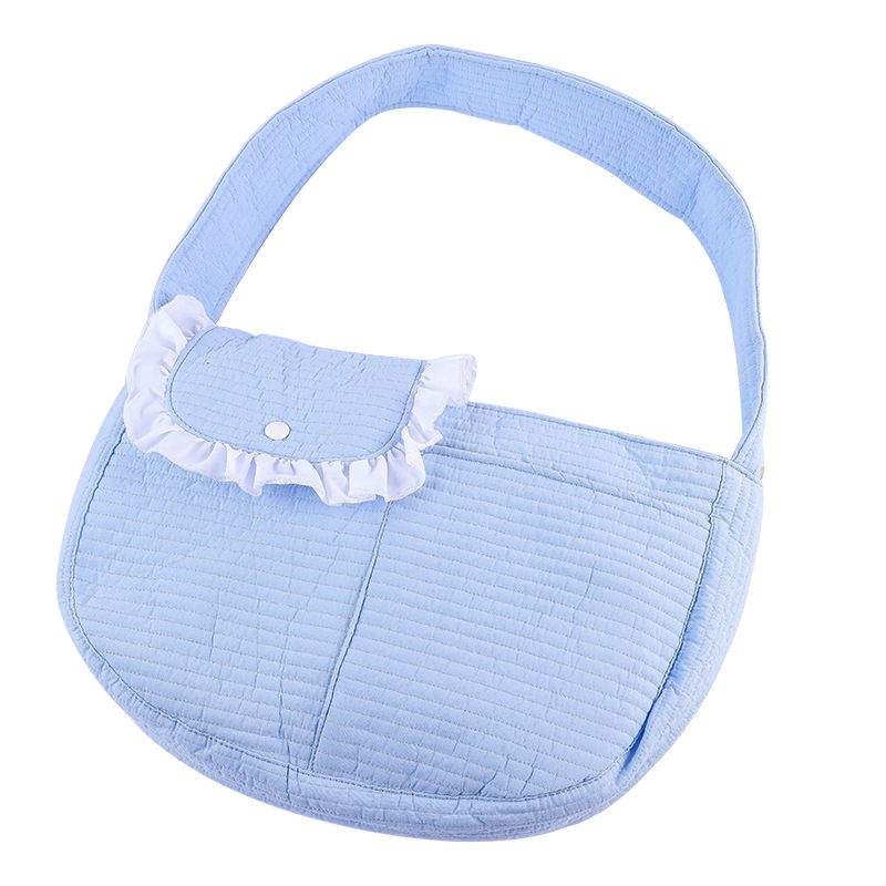 Praktischer Hunderucksack für den Außenbereich, Crossbody für Katzen und kleine Hunde, Polyester, einzelne Schultertasche für Katzen_voghion.com