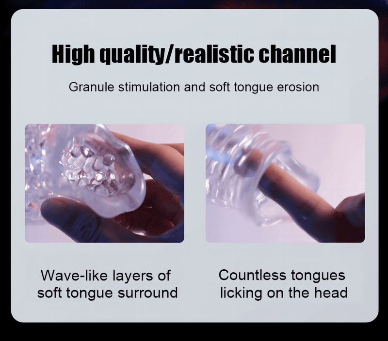 TLUDA Automatischer männlicher Masturbator Stroker Männer Sexspielzeug Schwarz_voghion.com