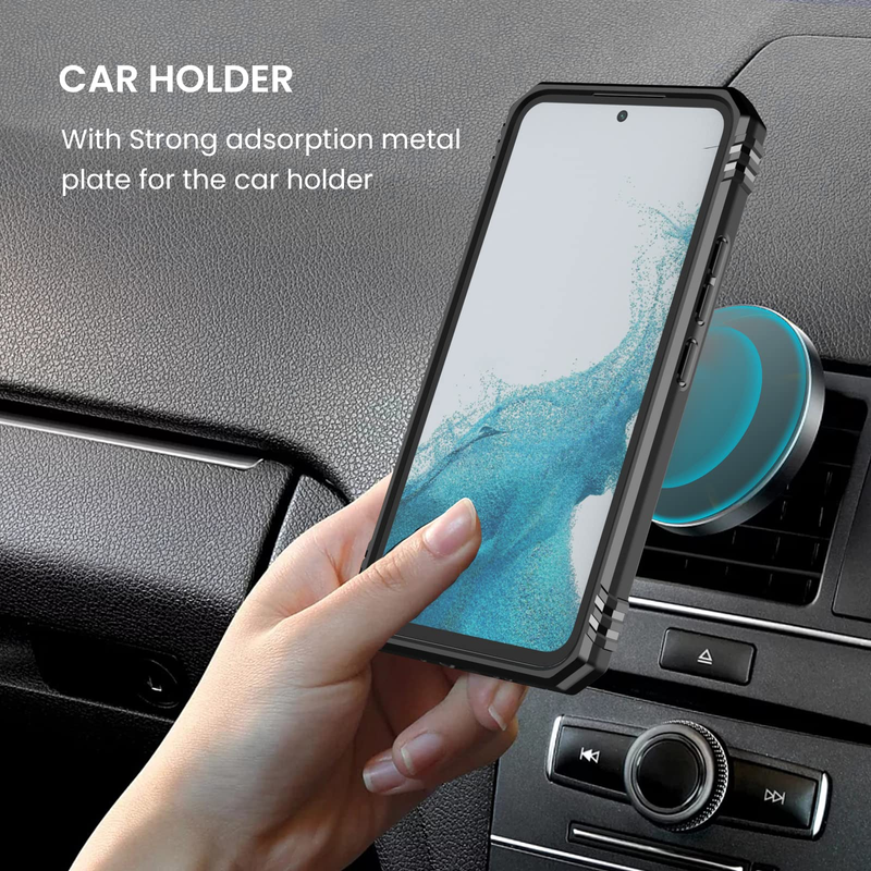 Funda para Samsung S23, S22, S21, S20 Ultra Plus FE, A54, A14, A34, A53, A13, A23, A33, 4G y 5G con soporte de anillo y soporte deslizante para cámara._voghion.com