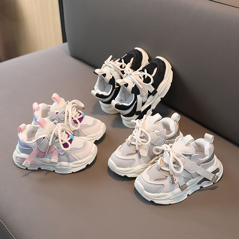 XUANMU copii pantofi sport moda plasă respirabil băieți adidași primăvară toamnă copii fete pantofi de alergare în aer liber X0020_voghion.com