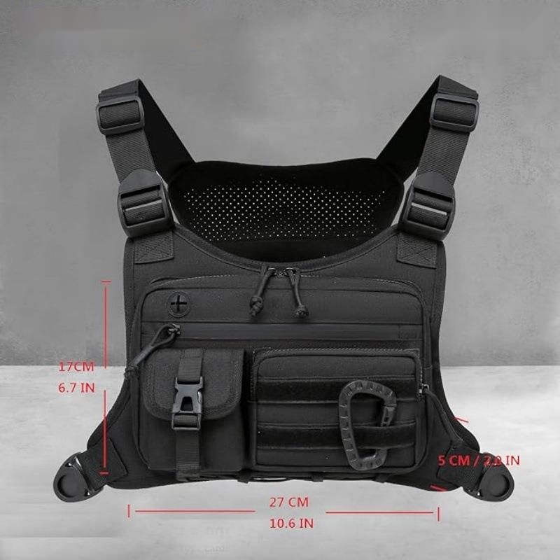 Travel Outdoor Tactical Camouflage Running Sports Men's Chest Bag_voghion.com