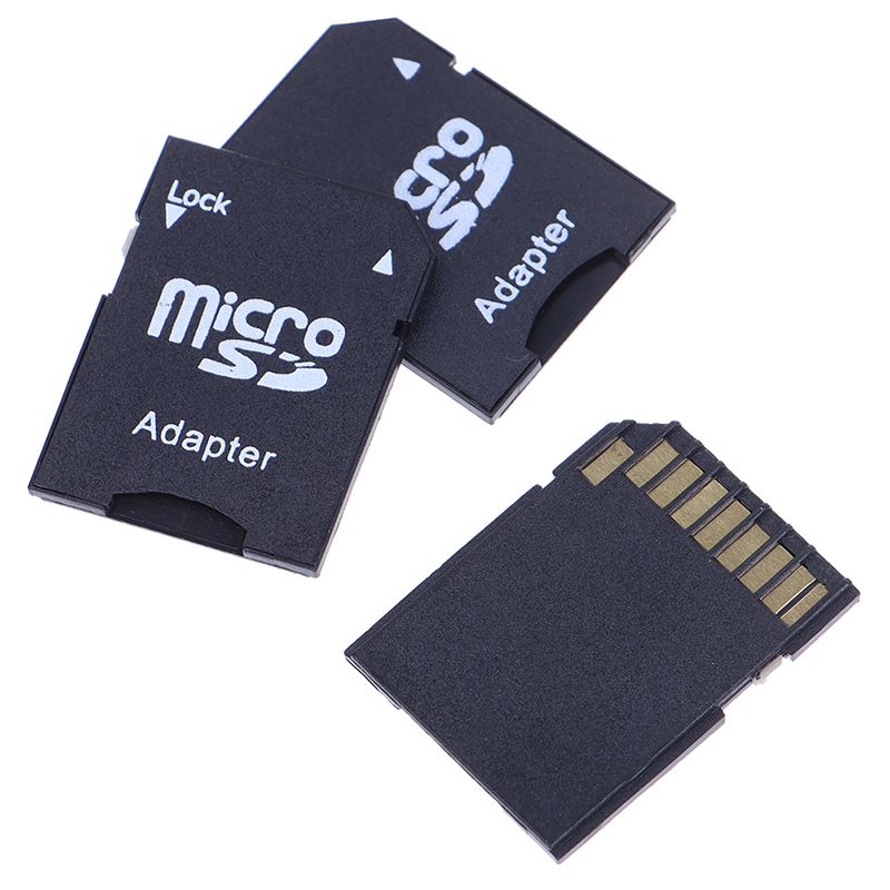 4pcs Micro TransFlash TF To SD SDHC Card Adapter Converter Phones Tablet Memory Stick For Computer Internal Storages_voghion.com