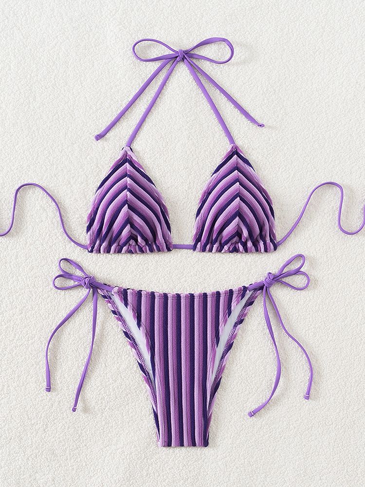 Dameskleding Nieuwe handdoek Doek Halter Hals Tie Bikini Badpak Zomer Strand Vakantie Vrouwen_voghion.com