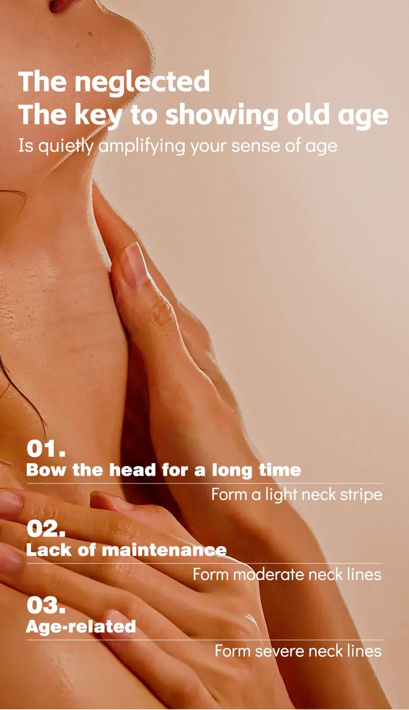 La crema per il collo alla curcuma MAYCHEER diluisce le linee del collo, solleva e affina, idrata e nutre il collo_voghion.com