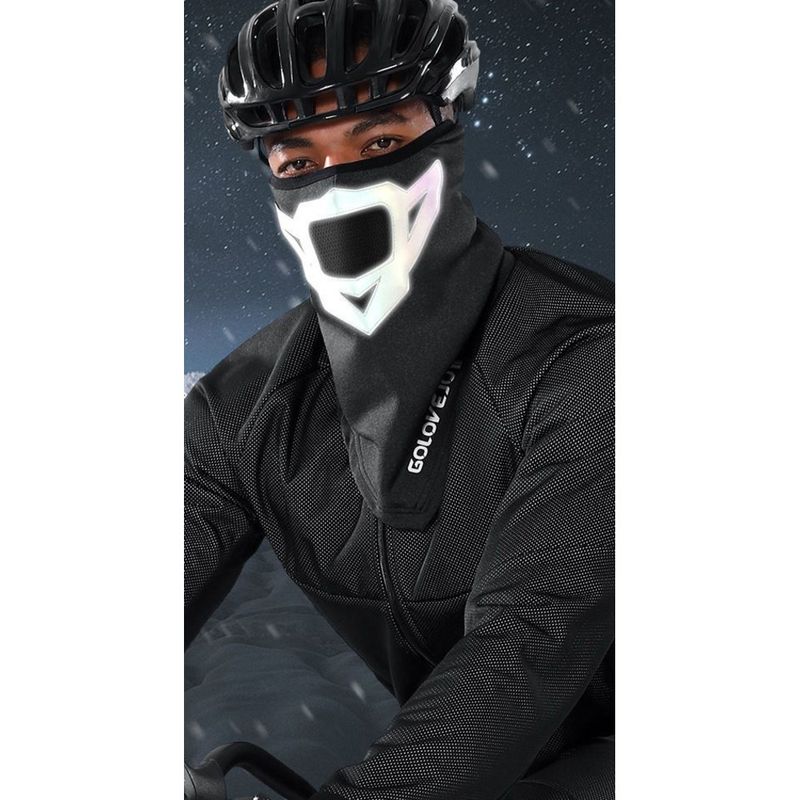 Masque d'oreille coupe-vent chaud pour cyclisme en plein air, hiver, moto, chauffe-visage complet_voghion.com