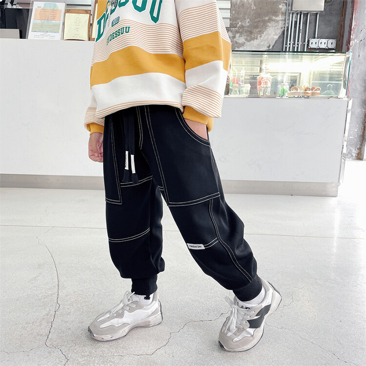Boys' Pants Spring Sweatpants Children's Sweatpants Spring And Autumn Pants Trend_voghion.com