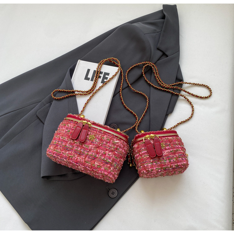 French chain for women new small square crossbody high-end mini niche box bag_voghion.com