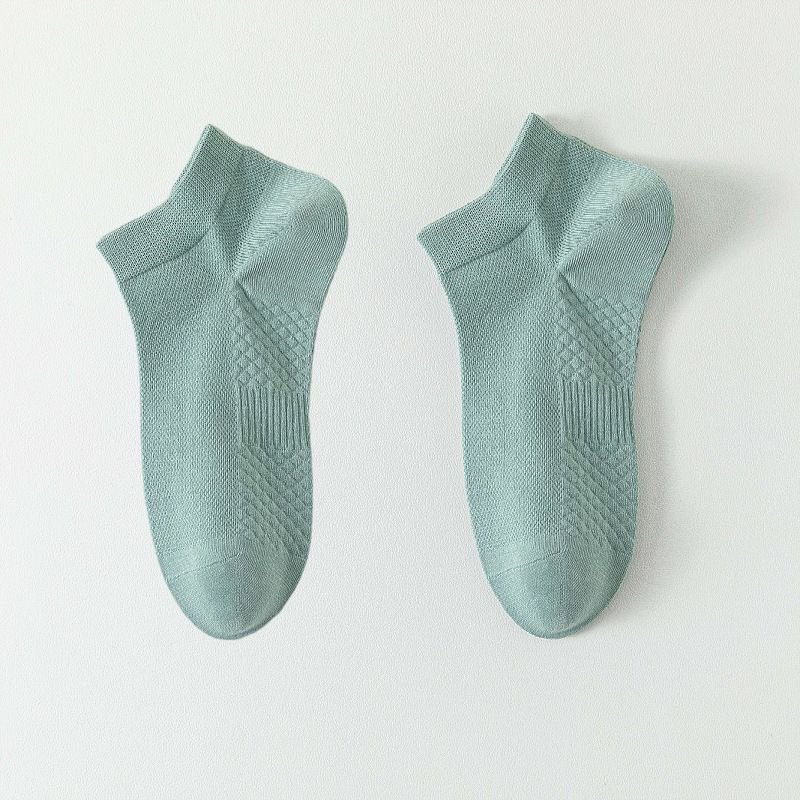 2025e Pure Cotton Seamless For Men And Deodorant Breathable Sweat-Absorbing Antibacterial Boat All-Cotton Spring Summer Short_voghion.com