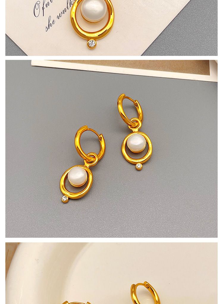 Süßwasserperlenohrringe mit Nischendesign, exquisitem Temperament und Ohrschmuck_voghion.com