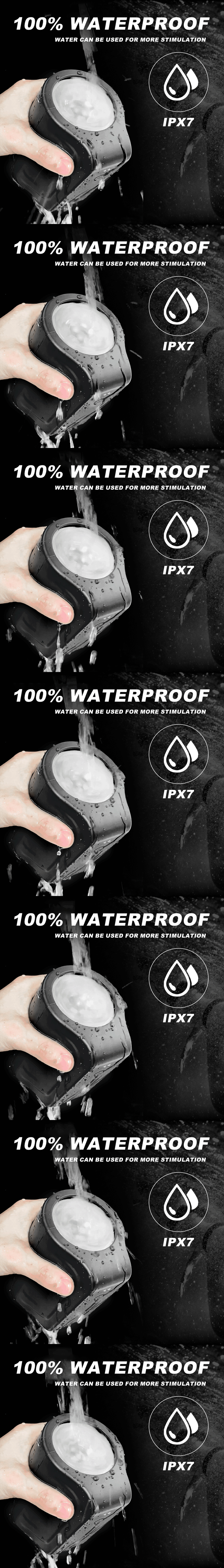 Masturbatori Vibratore automatico maschio aperto 7 modalità di rotazione Stimolazione Massaggiatore realistico Masturba_voghion.com