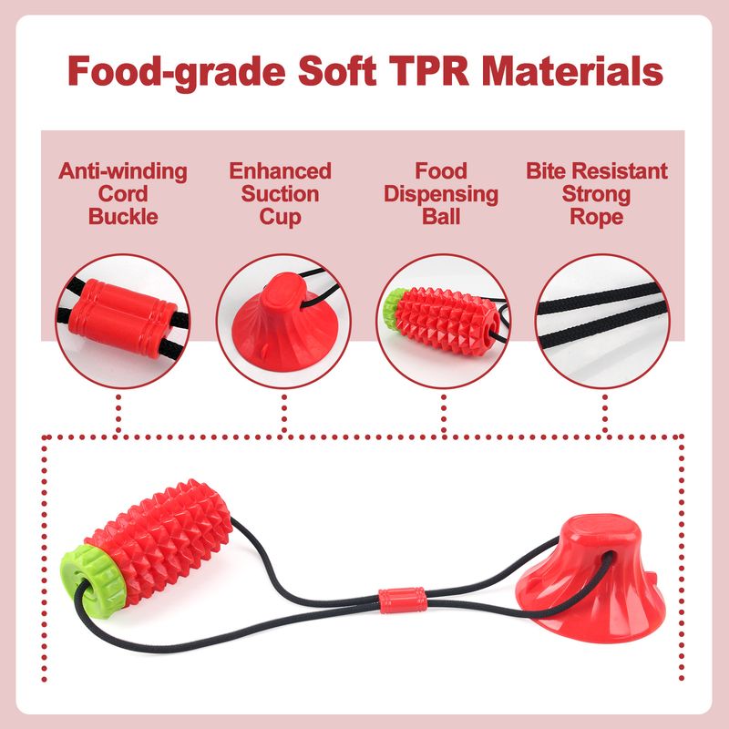 Pet Simulation Big Pineapple With Suction Cup Chew Toy Training Boredom Relief Dog Teeth Grinding Stick_voghion.com