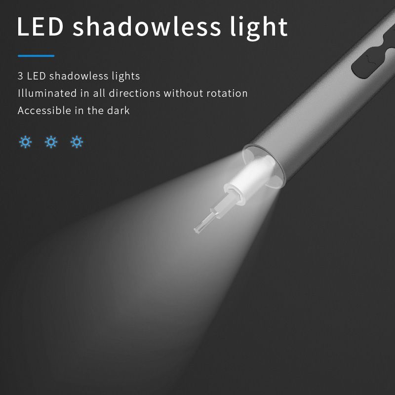 28 i 1 elektrisk skruetrækkersæt Precision elværktøjssæt Genopladeligt trådløst trådløst magnetisk mini lille bit til Xiaomi Pen_voghion.com