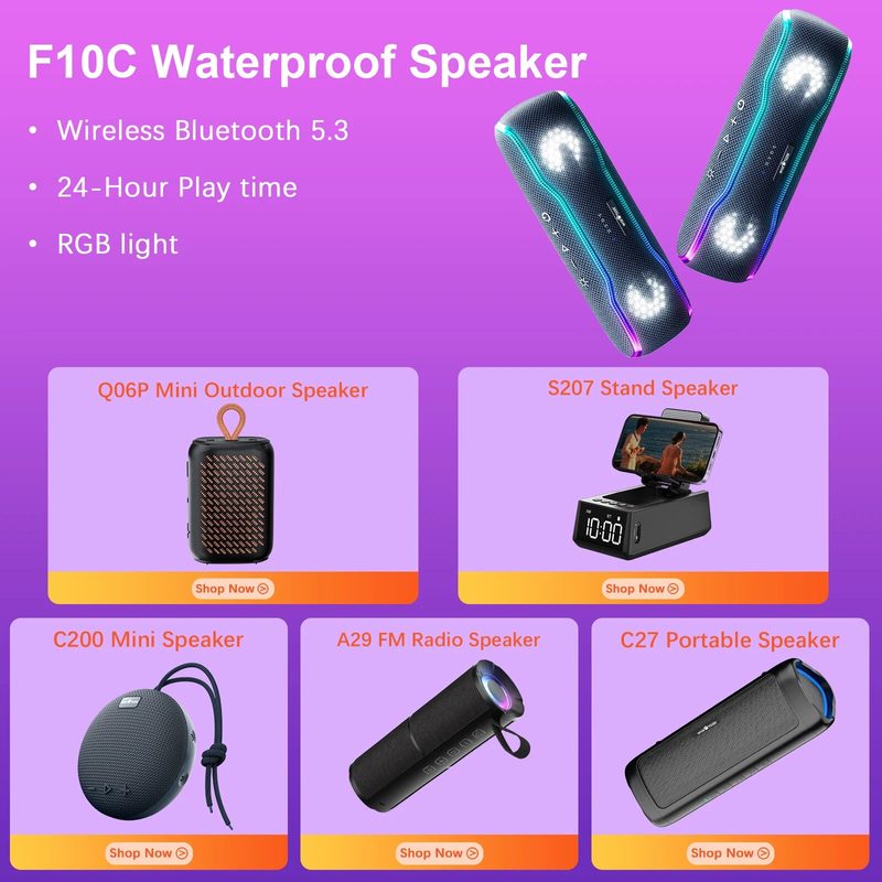 WISETIGER P1S 15W kültéri hordozható Bluetooth IPX7 vízálló hangdoboz basszuskiemeléses TWS kettős párosítású BT5.3 mini hangszóró_voghion.com