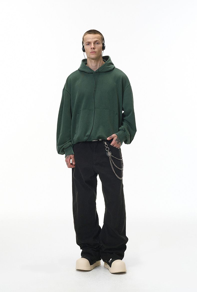 Pantalon de charpentier 3D délavé pour homme – Vêtements de travail vintage, coupe décontractée, 100 % coton (noir/marron/gris, S-XL)_voghion.com