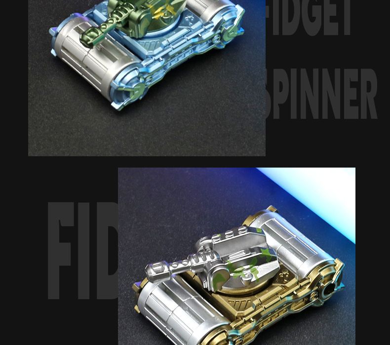 Atbrīvojiet no stresa rotaļlietas, bērnu radošās tvertnes mehānisma, pirkstgalu rotācijas, griežamās virsmas, riteņu vilkšanas, skaņu atbrīvojošas rotaļlietas_voghion.com