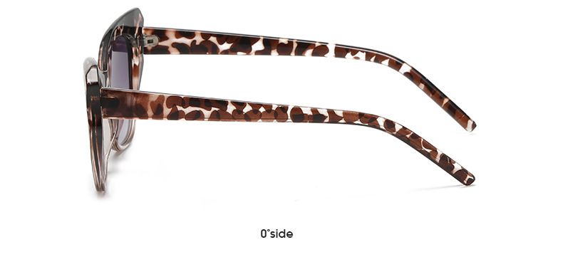 Nuovi arrivi Cat Eye Vintage Donna Marchio Designer Moda Occhiali da sole sfumati Donna Retro Specchio Esterno Ombra oculos de sol_voghion.com