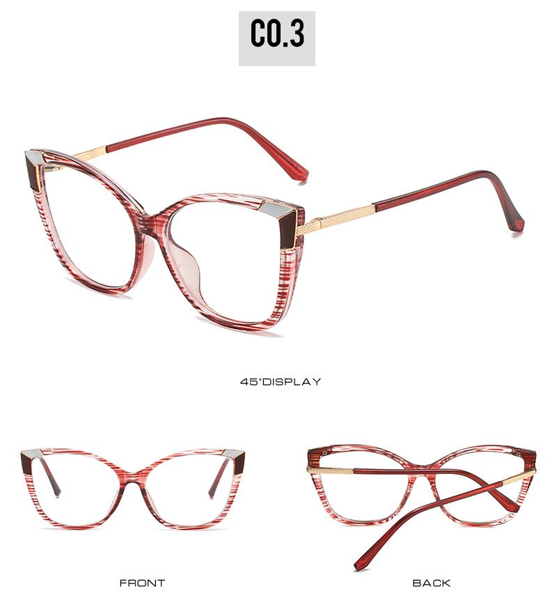 Ochelari de soare la modă din metal, personalizați, cu ramă anti-albăstruie TR90, oglindă plată, noi, 2023_voghion.com