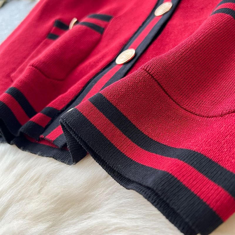 Lässige Damenhose mit hoher Taille und weitem Bein – Einheitsgröße, dehnbare Loungehose (Rot/Khaki/Braun/Schwarz)_voghion.com