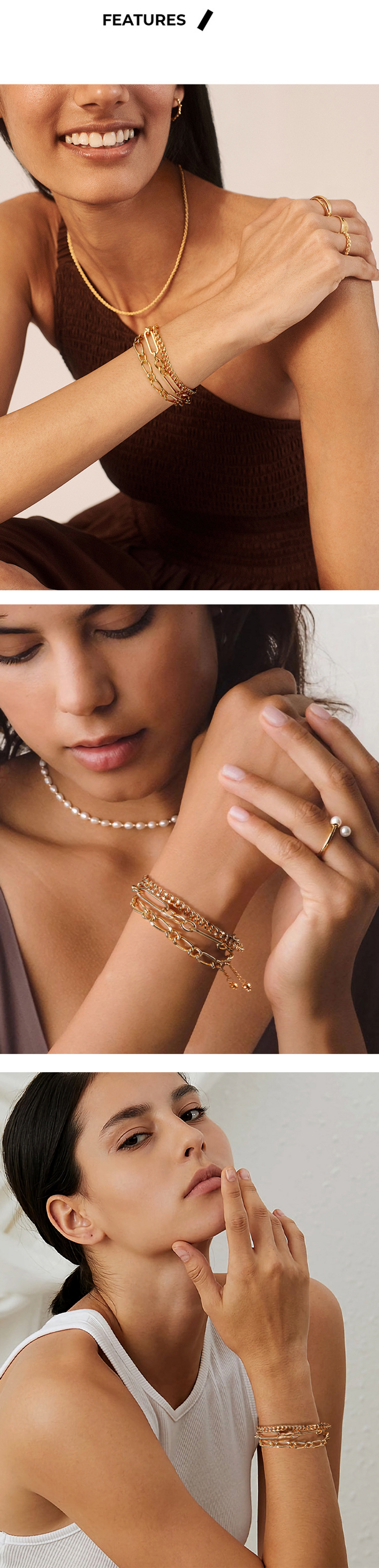 French Retro Light High End Adjustable Exaggerated Trendy Temperament Bracelet Niche Women's Jewelry_voghion.com