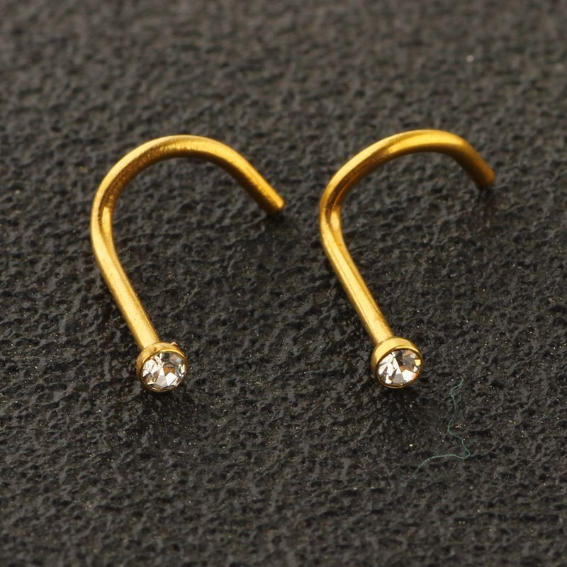 Set di piercing per il corpo Gioielli in acciaio inossidabile Anelli per il naso Orecchini personalizzati_voghion.com