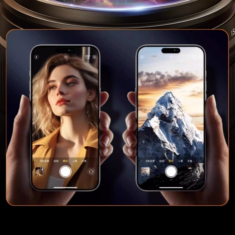 Alloy Ring Lens Tempered Glass For IPhone 17 16 Pro Max 17Air Plus Metal Camera Protector Back Lens Cover Cap For 17pro_voghion.com