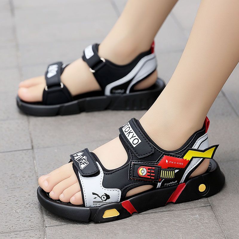 Sandali per bambini con suola morbida antiscivolo leggeri per studenti delle scuole elementari, bambini di età media e grande, ragazzi, scarpe per bambini_voghion.com