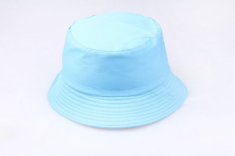 Unisex Personalisierter Fischerhut Beckenhut Modehut Flacher Visierhut Sonnenschutzhut Runder Hut aus reiner Baumwolle_voghion.com