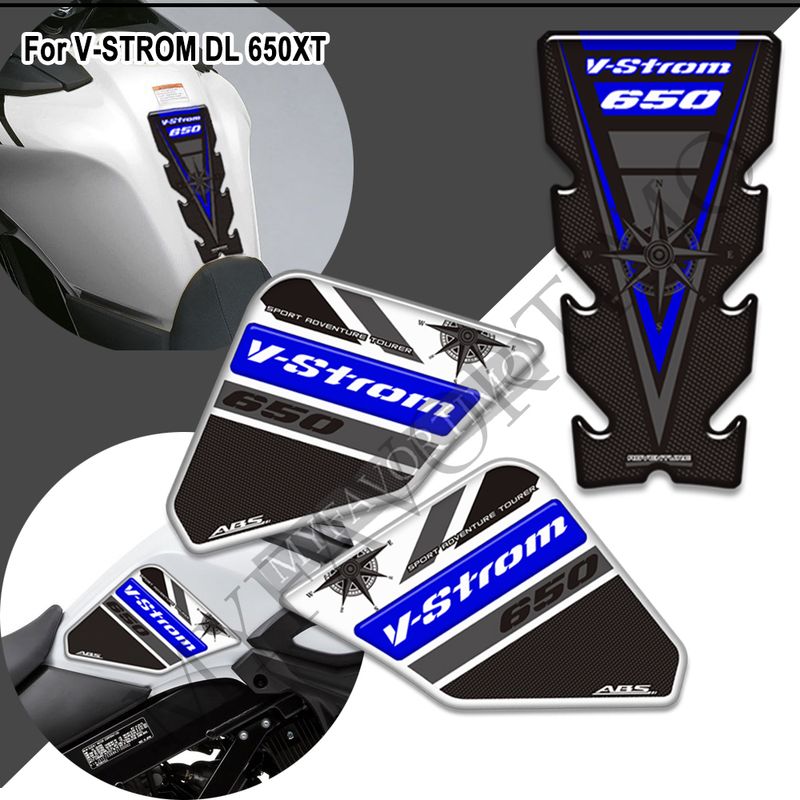 Protection de réservoir TankPad Protection Autocollants Kit d'huile de carburant Adventure pour Suzuki V STROM VSTROM DL 650 XT 650XT 2018 2019 2020 2021 2022_voghion.com
