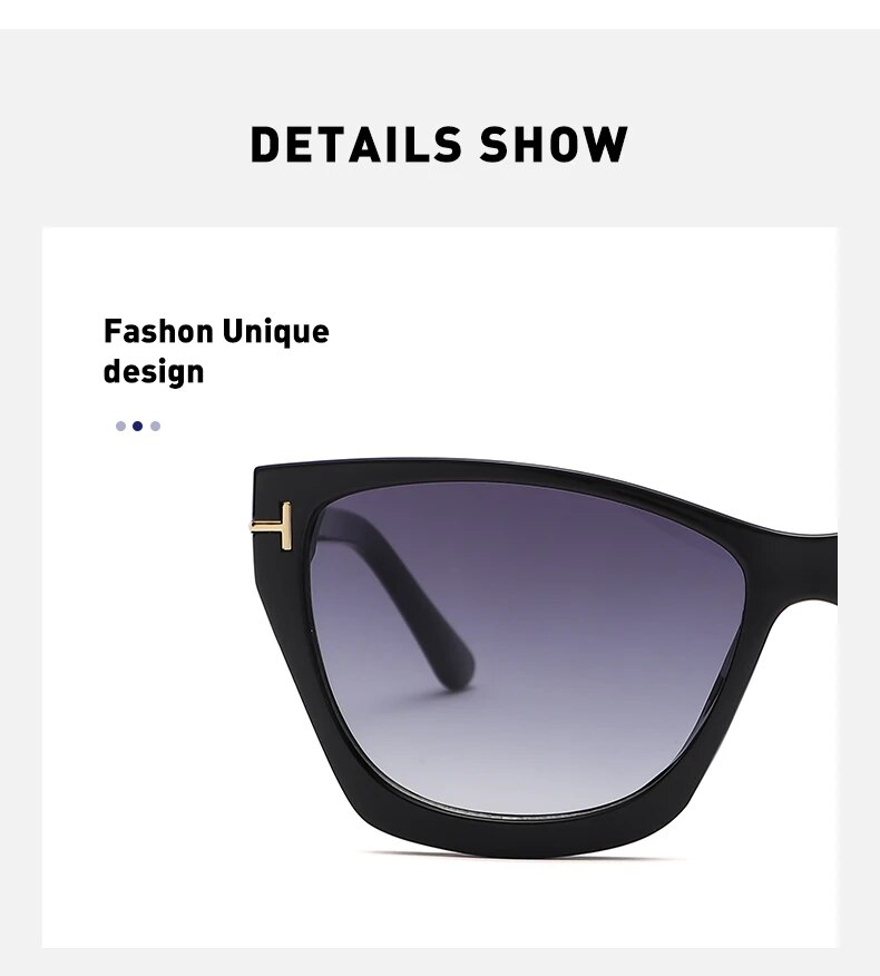 Fashion Vintage Small Cat Eye Sunglasses Women Designer Retro Cateye Sun Glasses for Ladies New Fashion Square Sunglass Female_voghion.com