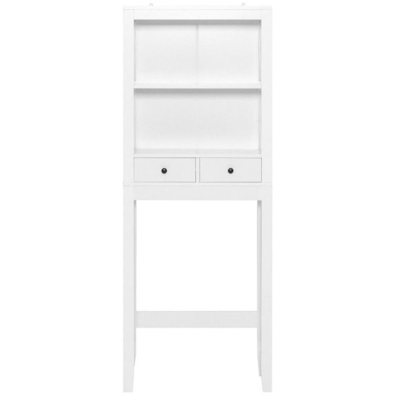 Mensola salvaspazio per il bagno con cassetti portaoggetti per WC_voghion.com