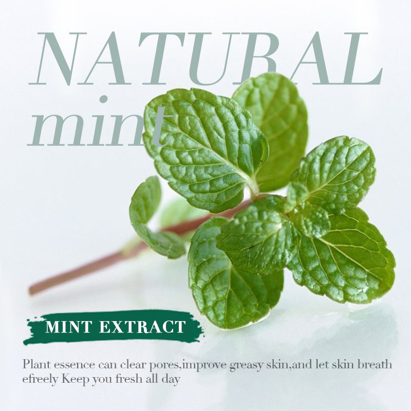 SADOER Mineral 5g Mint Erfrischendes Öl Kontrolle Leichtes Make-up Setting Honigpulver in Englisch_voghion.com