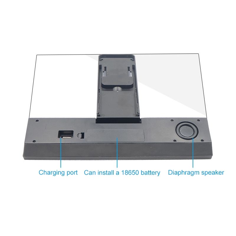 L12 12-calowy ekran anty-niebieskie światło uchwyt telefonu komórkowego Bluetooth głośnik audio_voghion.com
