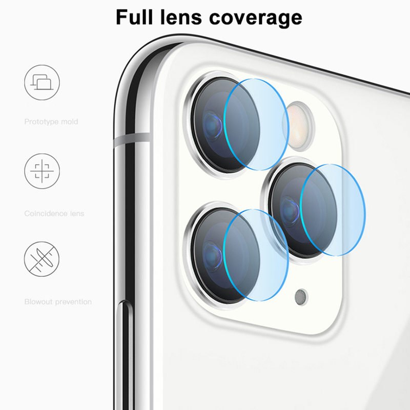 Kunjiuyou Phone Dust-proof Protective Film Rear Camera Lens Cover for iPhone 11 Pro Max- for iPhone 11_voghion.com