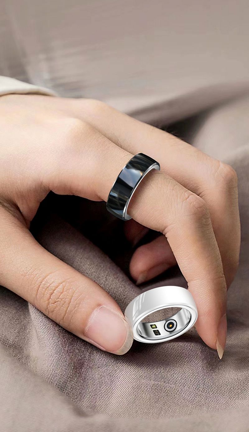 Cross Border New Smart Ring Heart Rate Blood Oxygen Health Sleep Monitoring Sports Multi Function Waterproof Jewelry Delivery_voghion.com