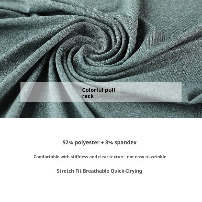 Spring And Autumn Casual Running Quick Drying Clothes, Fitness Tops, Elastic Basketball Training, Sweatshirt, Sports_voghion.com