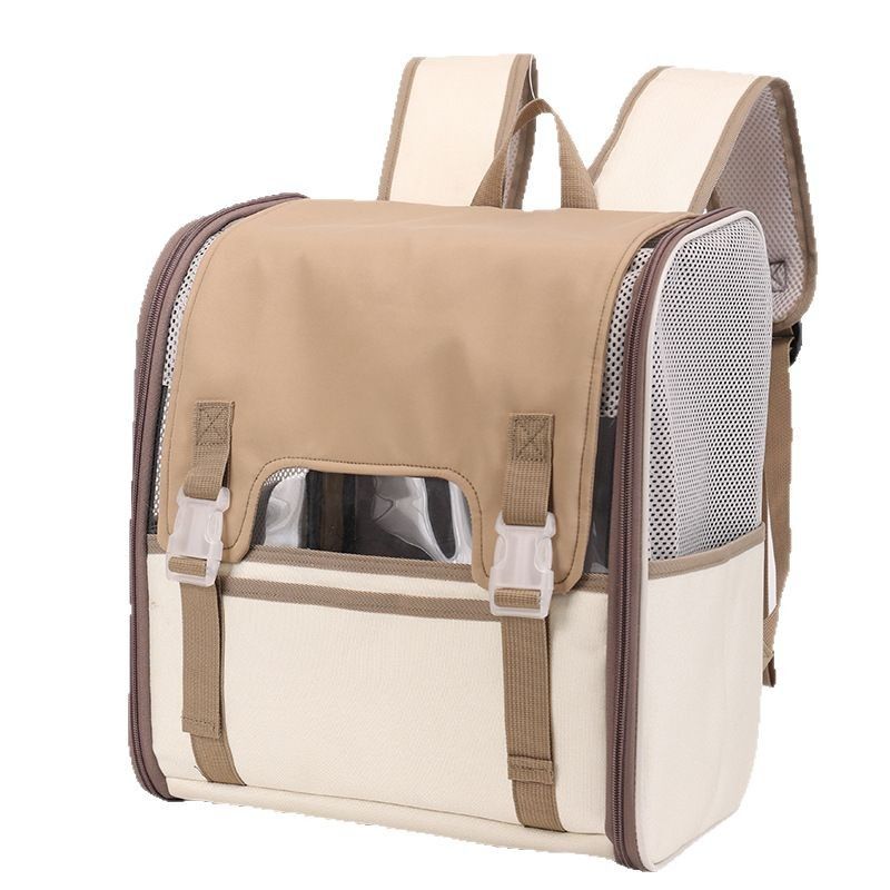Haustier Neue große Kapazität Leichte Casual Outdoor Reise Hund Rucksack Einfache Katze Tasche_voghion.com