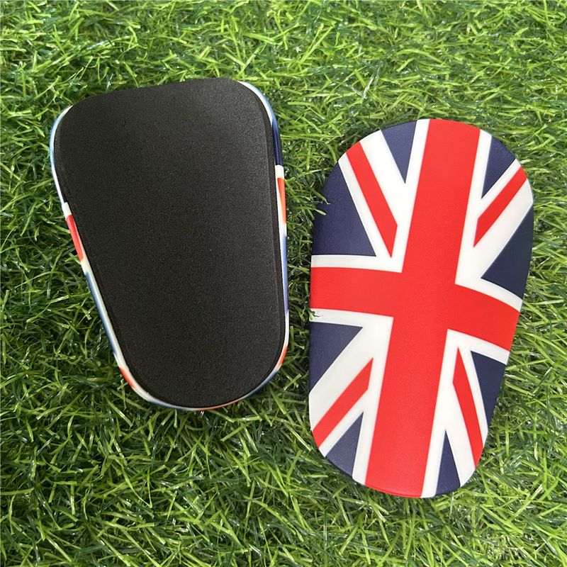 Scheenbeschermer Britse vlag Kleine voetbalscheenbeschermers Mini Mini scheenbeschermers Trainingsbenodigdheden Beschermende uitrusting Scheenbeschermers Voetbeschermers_voghion.com