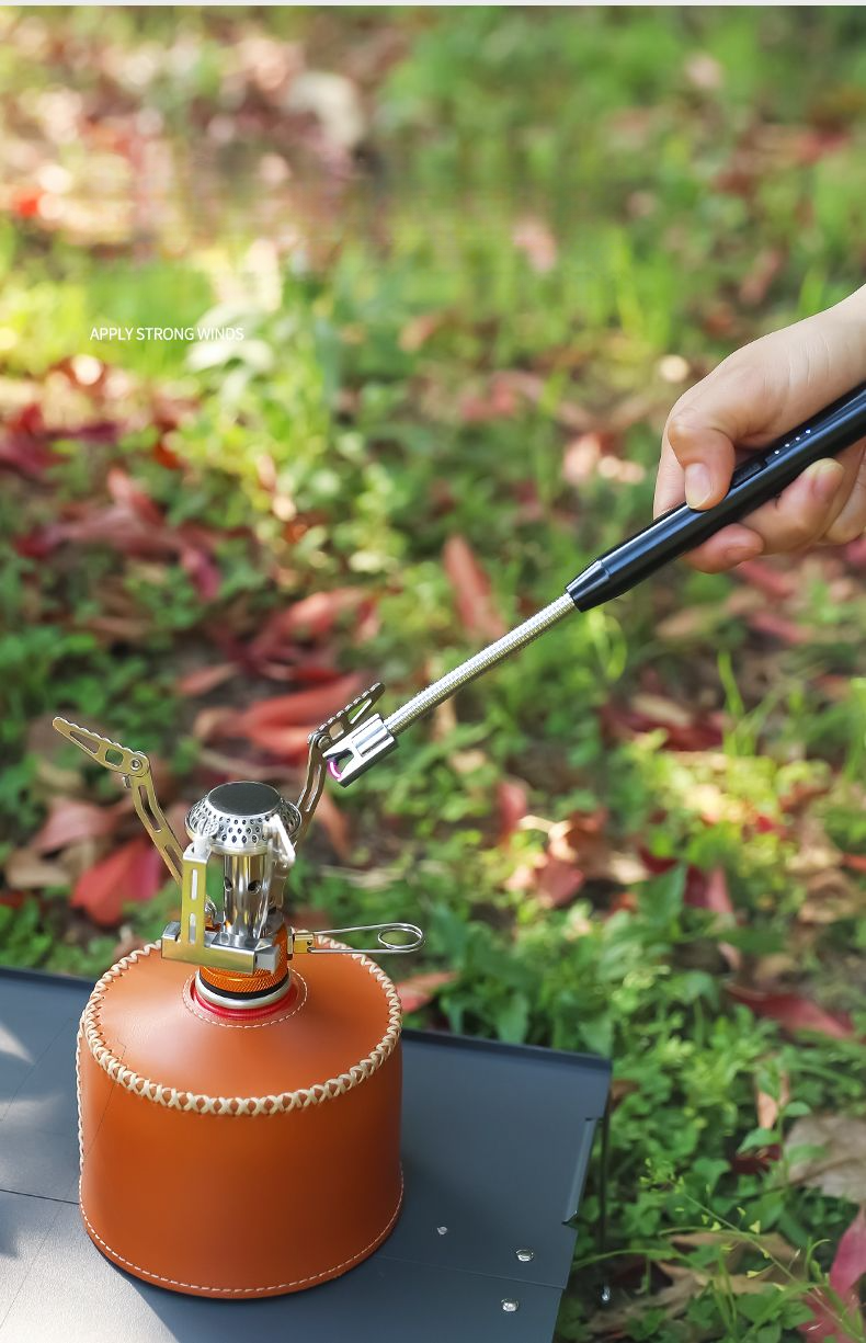 Electronic Pulse Outdoor Camping BBQ Portable Torch Home Kitchen Gas Stove Burner Igniter Machine Stick_voghion.com