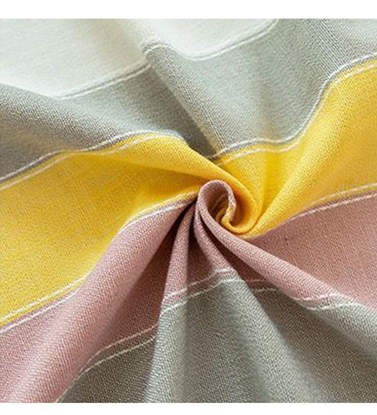 Minimalist Tablecloth – Striped Polyester Linen Blend – Non-Slip & Heat-Resistant – Rectangle Dining & Coffee Table Cover – Picnic Mat_voghion.com