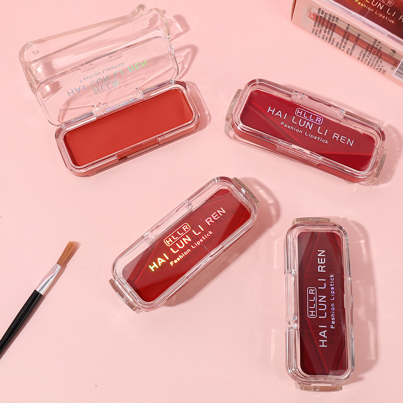 Nude matte lipstick, clay lipstick, waterproof, durable, non stick cup, female red lip, lip gloss, Veet lipsti_voghion.com