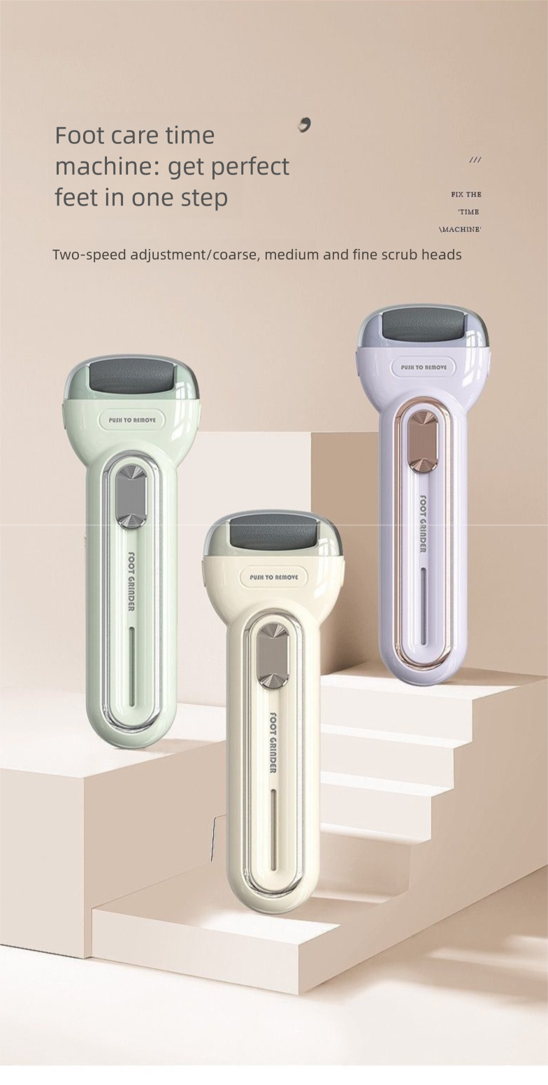 Electric File Callus Dead Skin Remover Automatic Foot Care Tool Heel Sole Plate Hema_voghion.com