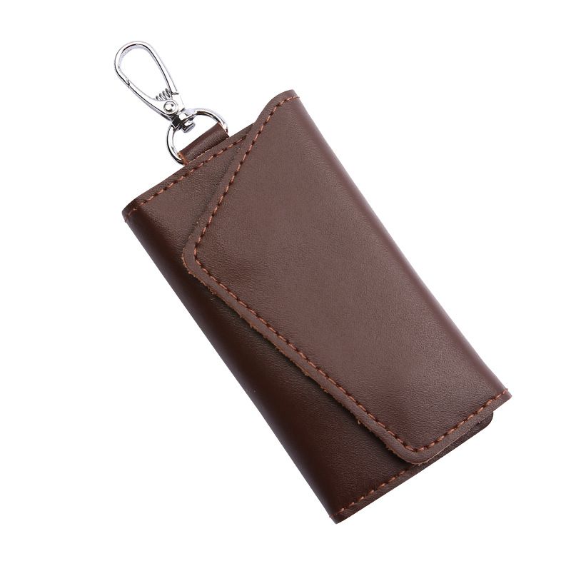 Echte leren autohoes, herensleutelhanger, modieuze damessleutelhanger YSB-01X_voghion.com